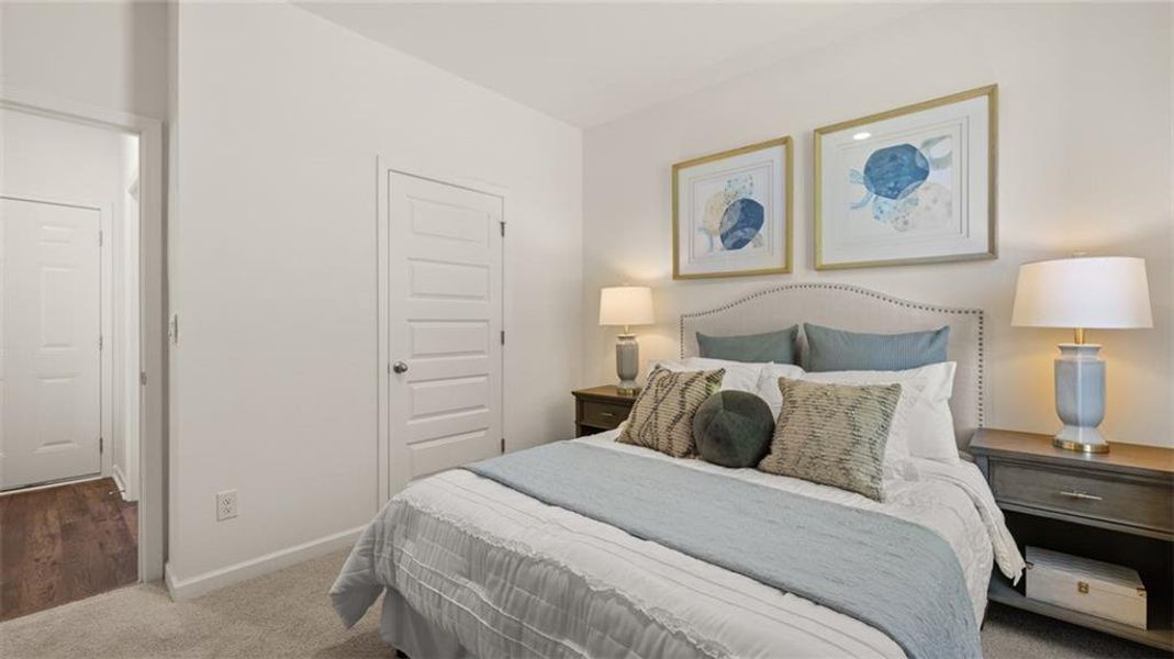 Furnished interior view inside a new home in Jackson Landing, Jefferson (Image 14).