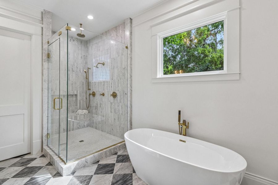 Furnished interior view inside a new home in , Houston (Image 14).