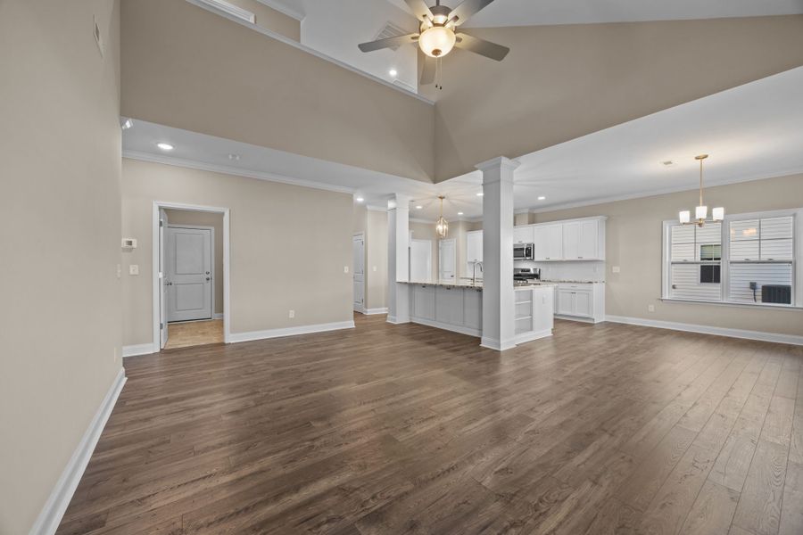 Spacious, unfurnished interior of a new home in Arbor Hills South II, Greenville (Image 17).