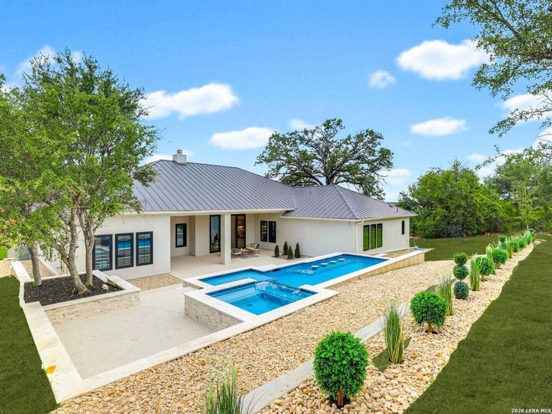 Exterior details and patio area of a home in , San Antonio (Image 27). Exterior details and patio area of a home in , San Antonio (Image 27).