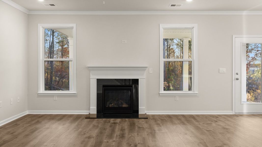 Spacious, unfurnished interior of a new home in Heritage Pointe, Senoia (Image 21).