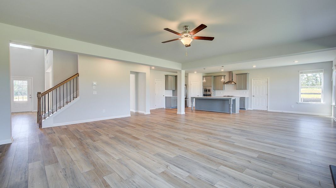 Representative furnished interior of a home built from the Clarity - Side Entry by DRB Homes in Brighton, Locust Grove (Image 13). Representative furnished interior of a home built from the Clarity - Side Entry by DRB Homes in Brighton, Locust Grove (Image 13).