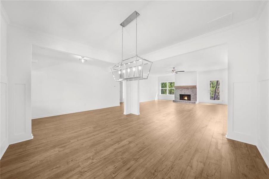 Spacious, unfurnished interior of a new home in , Gainesville (Image 18).