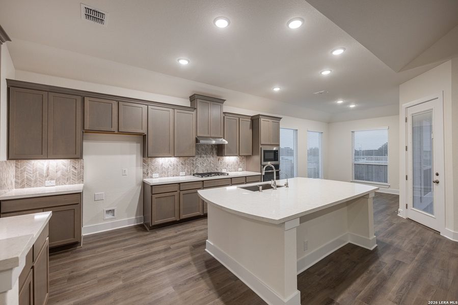 Furnished interior view inside a new home in The Reserve at Potranco Oaks, Castroville (Image 11).