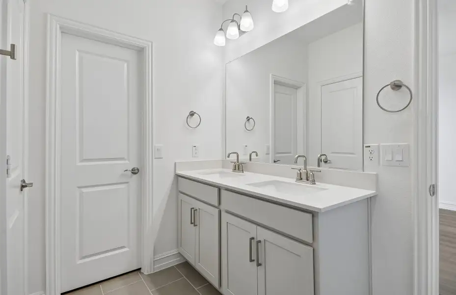 Furnished interior view inside a new home in Rosemary Fields, Godley (Image 8).