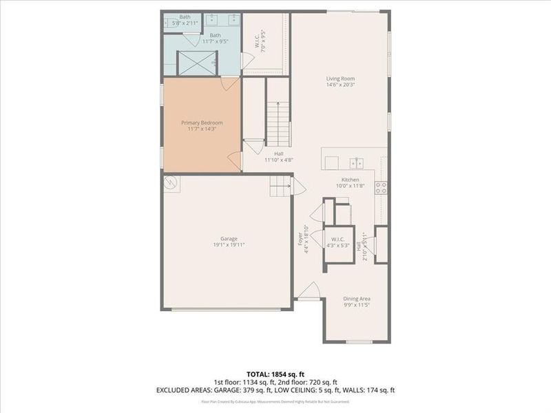 2D floor plan layout of this home in , Fort Worth, TX (Image 3).