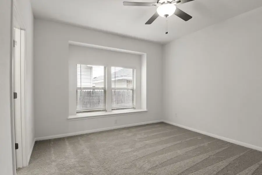 Representative unfurnished interior of a home built from the Beaumont by Pacesetter Homes in Blanco Vista, San Marcos (Image 19). Representative unfurnished interior of a home built from the Beaumont by Pacesetter Homes in Blanco Vista, San Marcos (Image 19).
