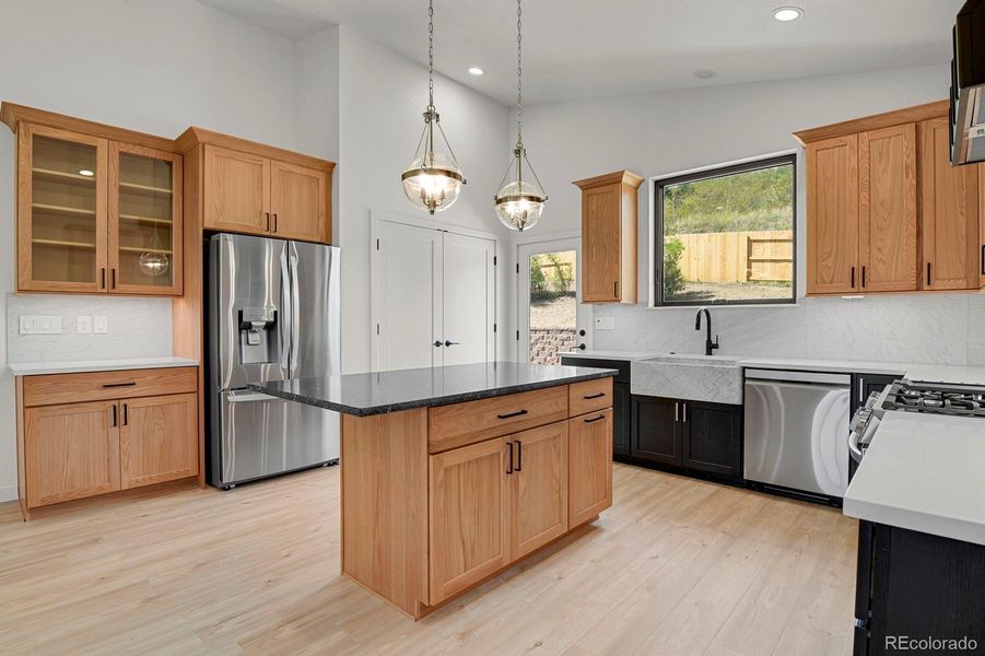 Gourmet kitchen with custom cabinetry from Plush Designs Gourmet kitchen with custom cabinetry from Plush Designs