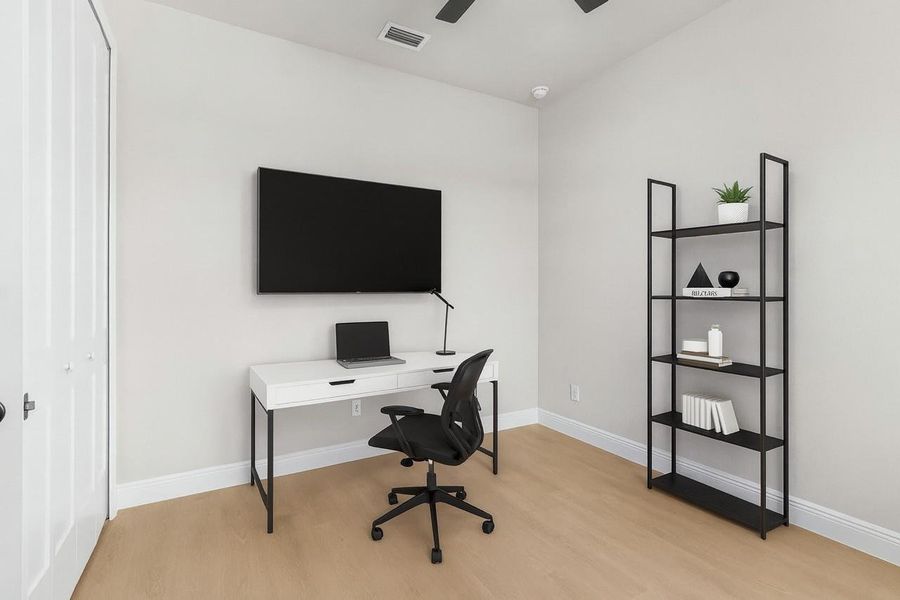 Furnished interior view inside a new home in , Labelle (Image 10). Furnished interior view inside a new home in , Labelle (Image 10).