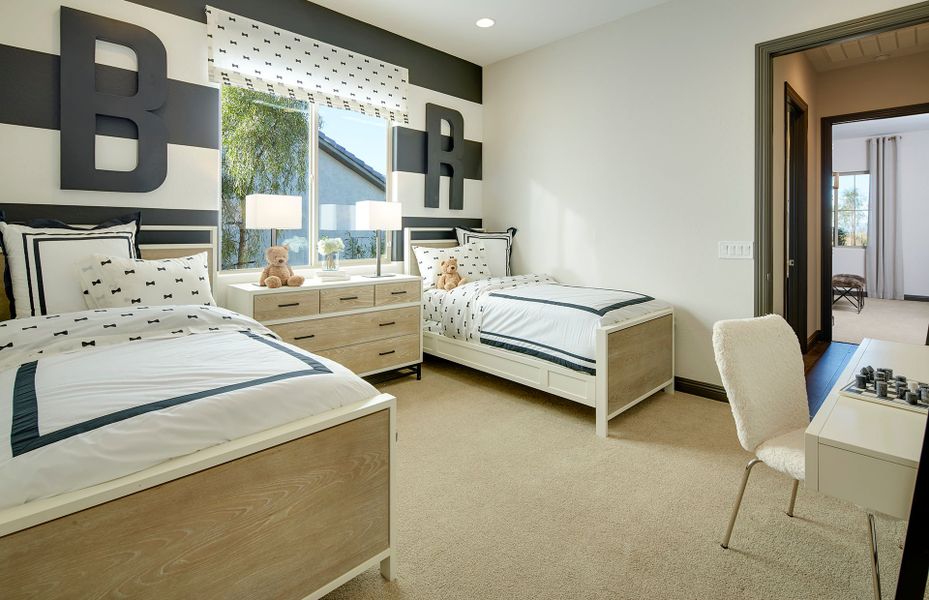 Representative furnished interior of a home built from the Voyage by Pulte Homes in Saguaro Reserve - Majesty, Marana (Image 12).