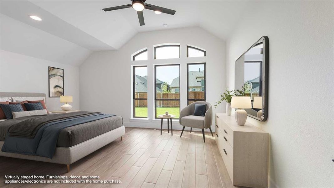 Furnished interior view inside a new home in North Sky 55', Celina (Image 12).