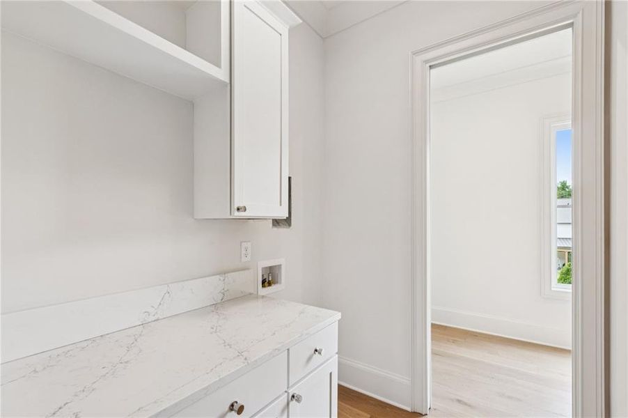 Furnished interior view inside a new home in , Cumming (Image 37).