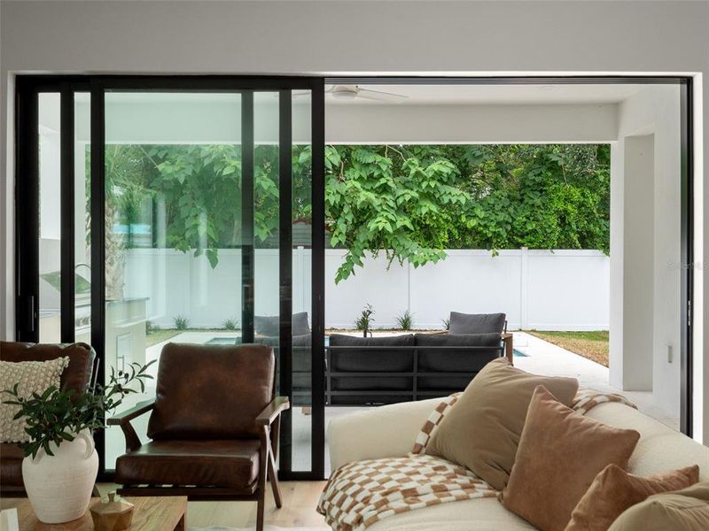 Furnished interior view inside a new home in , Orlando (Image 30).