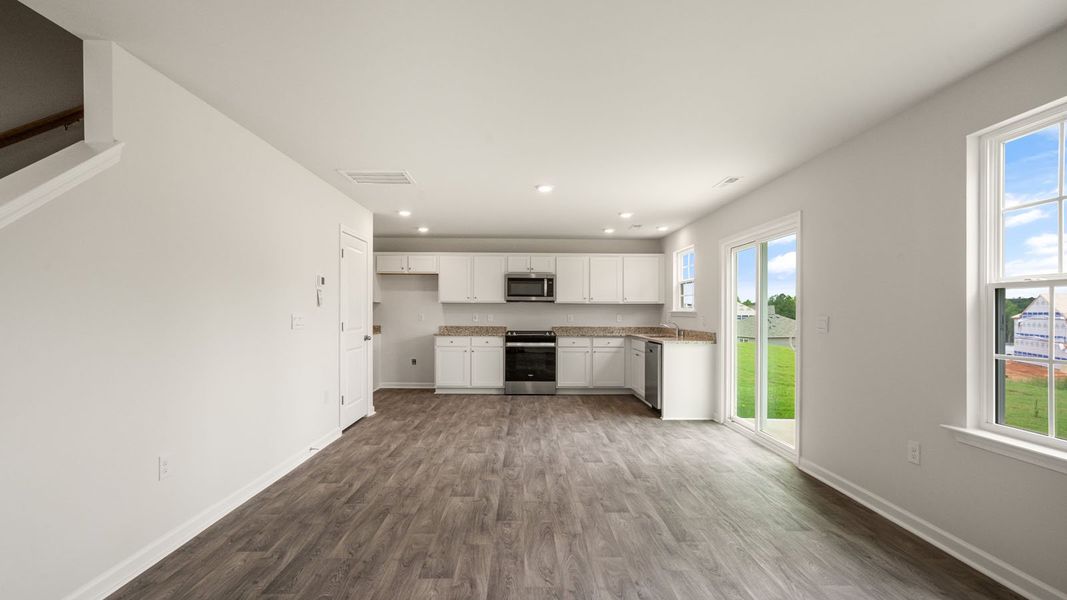 Spacious, unfurnished interior of a new home in Faircrest, Greensboro (Image 11). Spacious, unfurnished interior of a new home in Faircrest, Greensboro (Image 11).