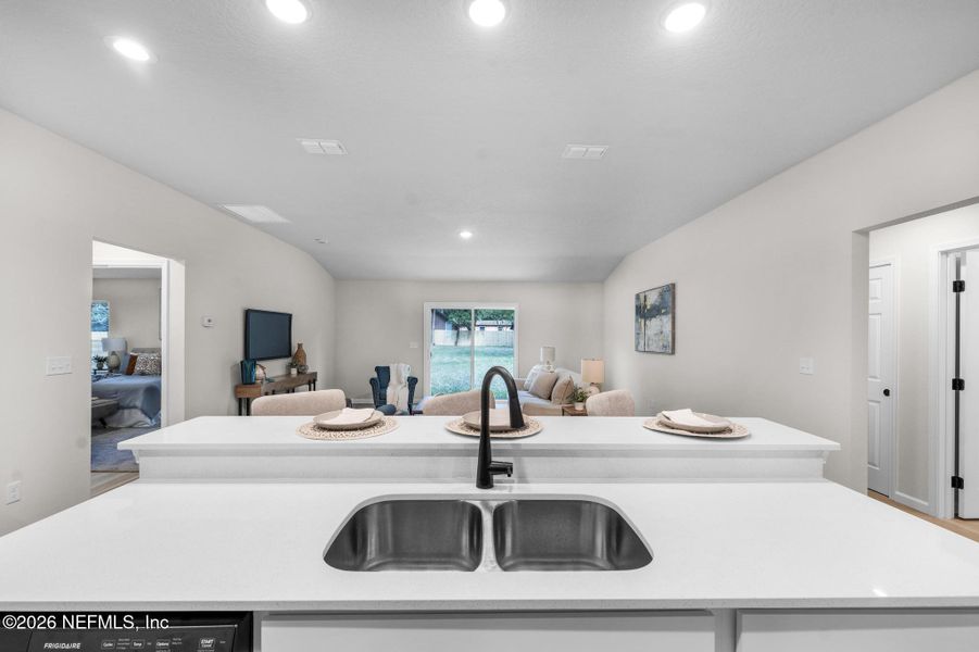 Furnished interior view inside a new home in , Jacksonville (Image 13).