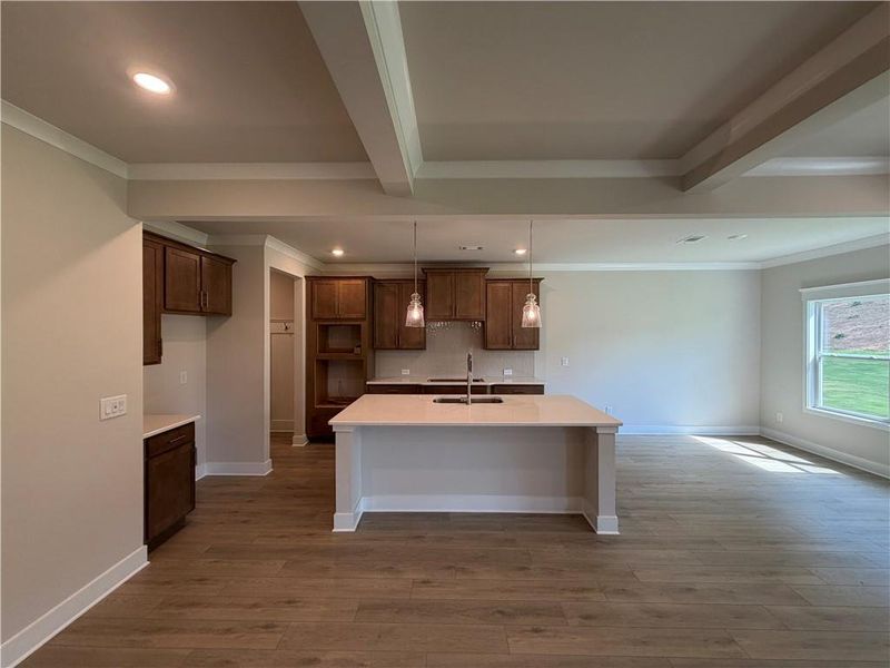 Furnished interior view inside a new home in Mallard’s Landing, Jefferson (Image 7).