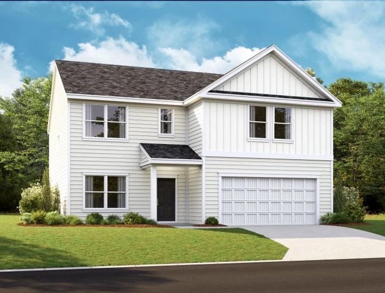 Monroe Elevation B Rendering