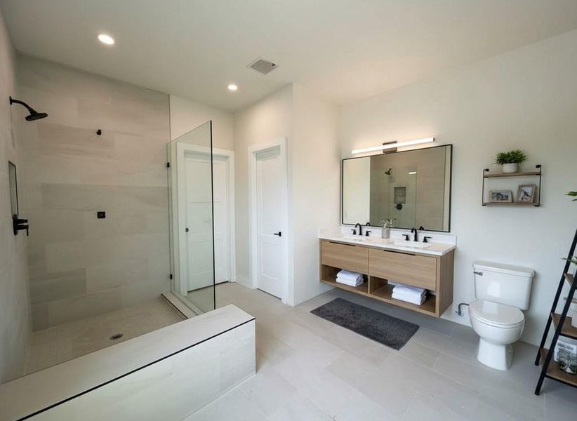 Furnished interior view inside a new home in , Houston (Image 4). Furnished interior view inside a new home in , Houston (Image 4).