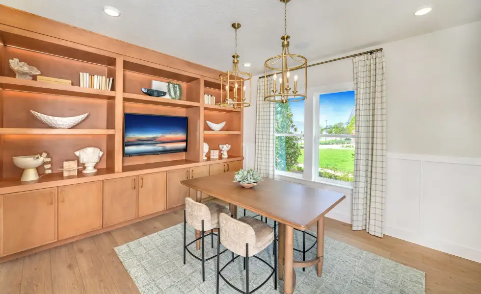 Furnished interior view inside a new home in Weslyn Park at Sunbridge, St. Cloud (Image 31).