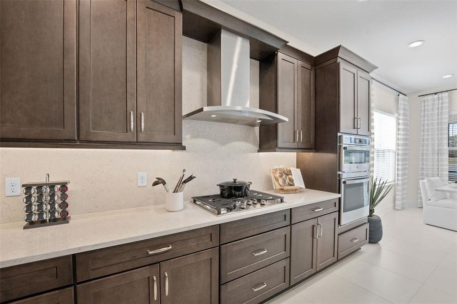 Furnished interior view inside a new home in Valencia Ridge, Wesley Chapel (Image 5).