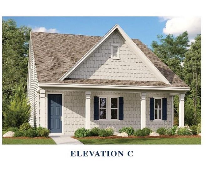 Front elevation (Representative rendering)