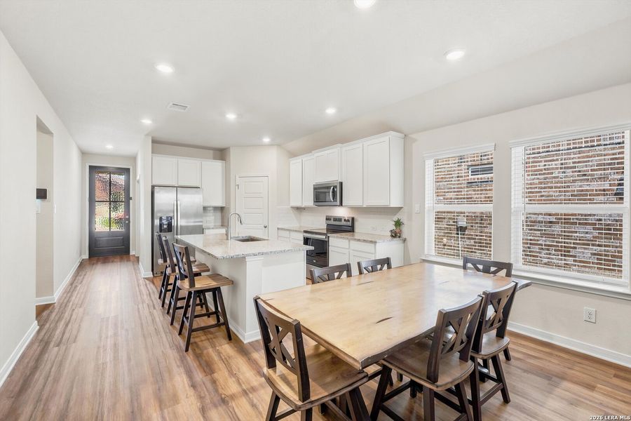 Furnished interior view inside a new home in , San Antonio (Image 30).