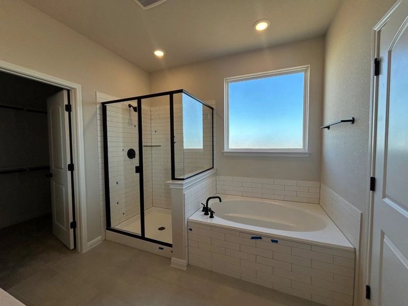 Furnished interior view inside a new home in Willow Springs, Buda (Image 9).