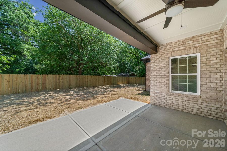 Exterior details and patio area of a home in , Matthews (Image 4).
