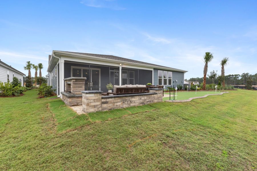 Representative exterior details of a home built from the Renown by Del Webb in Del Webb Ocean Isle Beach, Shallotte (Image 3).