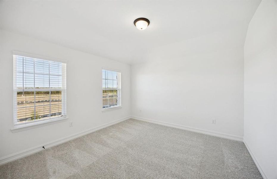 Cozy bedroom with natural light