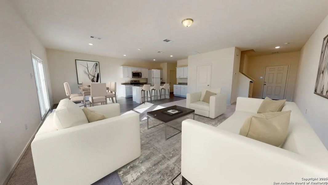 Furnished interior view inside a new home in Saddlebrook Ranch, Schertz (Image 10).