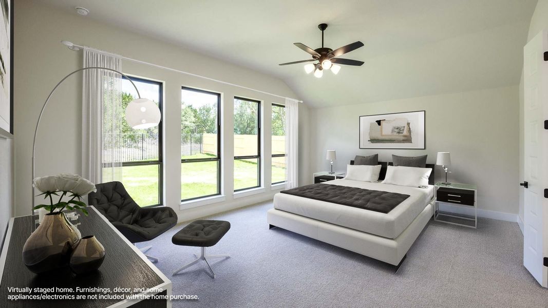 Furnished interior view inside a new home in Parkside on the River West, Georgetown (Image 7). Furnished interior view inside a new home in Parkside on the River West, Georgetown (Image 7).