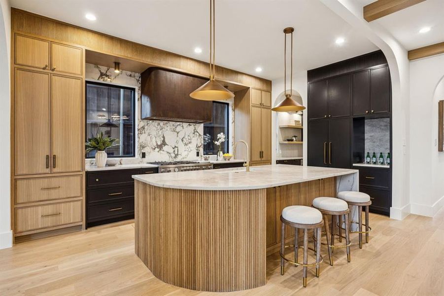 Furnished interior view inside a new home in , Dallas (Image 17).