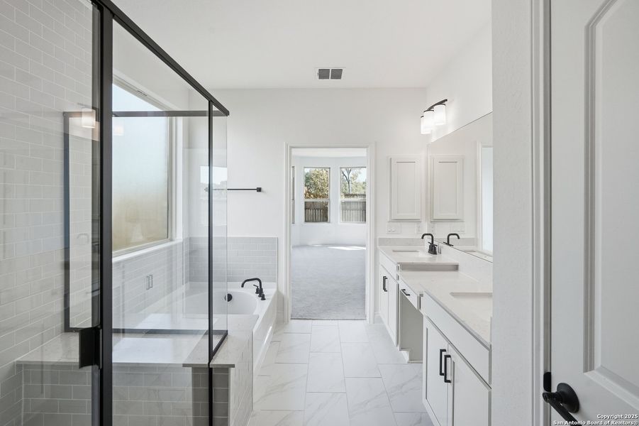 Furnished interior view inside a new home in Davis Ranch, San Antonio (Image 9).