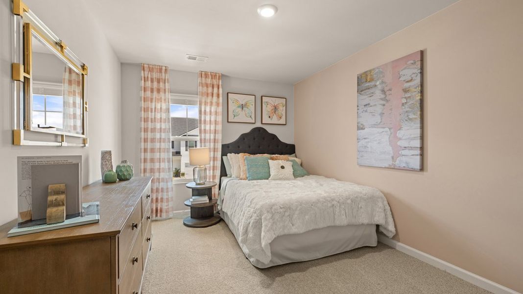 Representative furnished interior of a home built from the Elston - Express by D.R. Horton in The Abbey at Trolley Run Station, Aiken (Image 22).