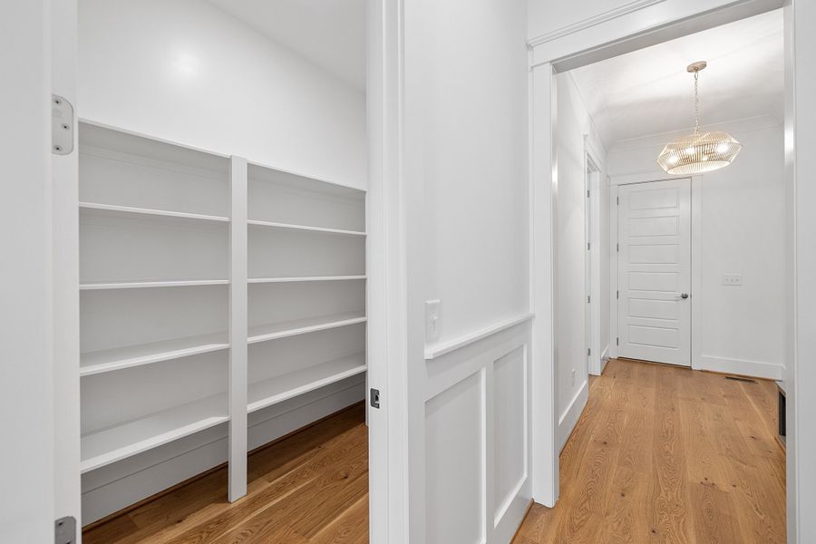 Representative unfurnished interior of a home built from the The Emerson by RobuckHomes in Stonehenge, Raleigh (Image 182).