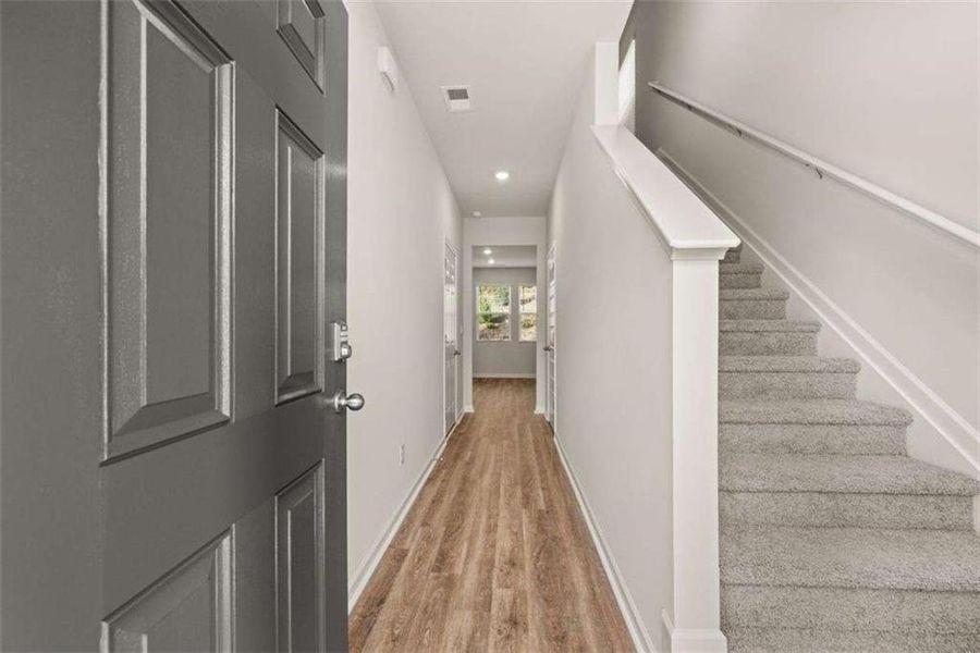 Spacious, unfurnished interior of a new home in Poplar Preserve, Newnan (Image 15). Spacious, unfurnished interior of a new home in Poplar Preserve, Newnan (Image 15).