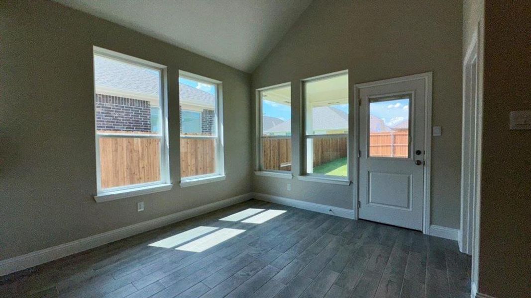 Spacious, unfurnished interior of a new home in Eagle Creek, Denton (Image 15). Spacious, unfurnished interior of a new home in Eagle Creek, Denton (Image 15).