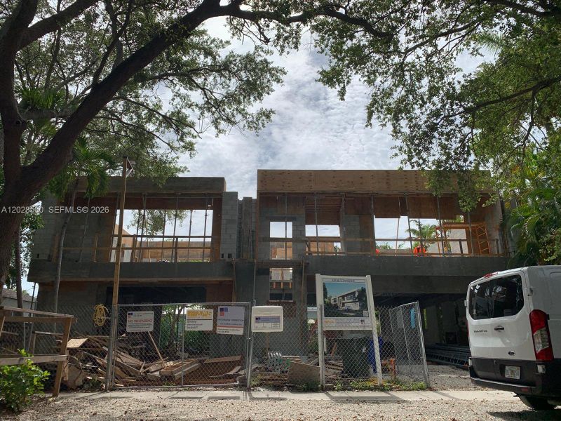 In-progress construction of a new home in , Fort Lauderdale, FL (Image 6).