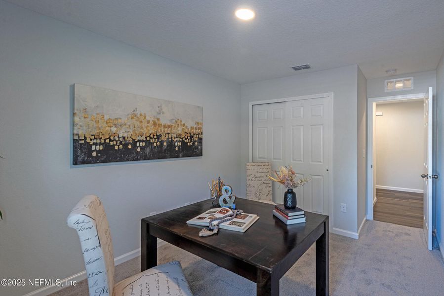 Furnished interior view inside a new home in , Jacksonville (Image 14). Furnished interior view inside a new home in , Jacksonville (Image 14).