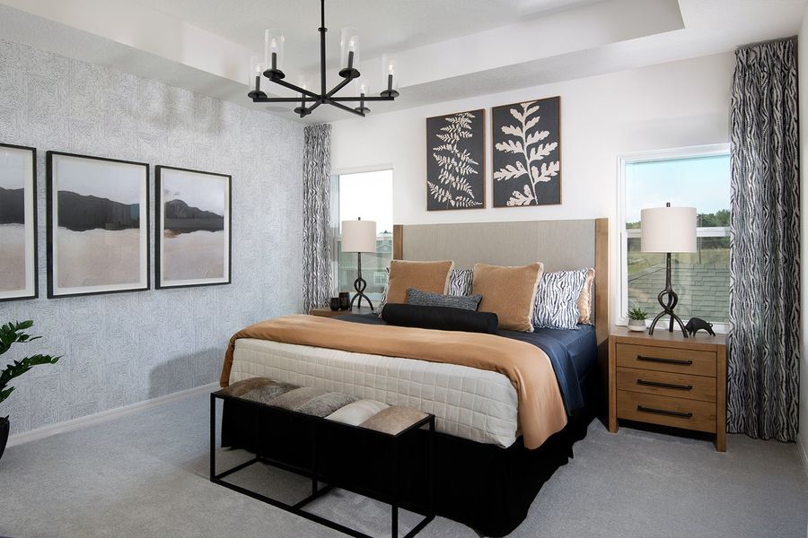 Representative furnished interior of a home built from the Tyler by Park Square Residential in Townwalk at Babcock Ranch, Punta Gorda (Image 7). Representative furnished interior of a home built from the Tyler by Park Square Residential in Townwalk at Babcock Ranch, Punta Gorda (Image 7).