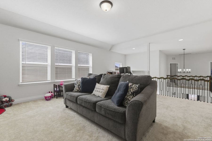 Furnished interior view inside a new home in , San Antonio (Image 37). Furnished interior view inside a new home in , San Antonio (Image 37).