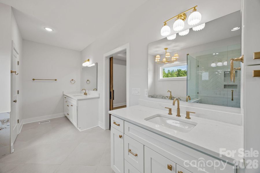 Furnished interior view inside a new home in , Statesville (Image 6).