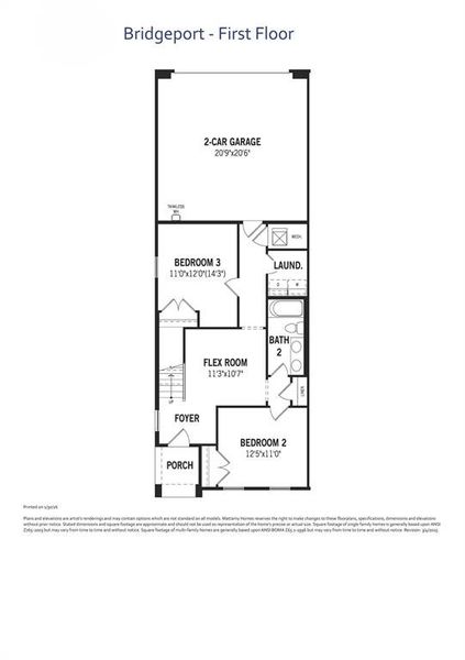 Bridgeport - First Floor