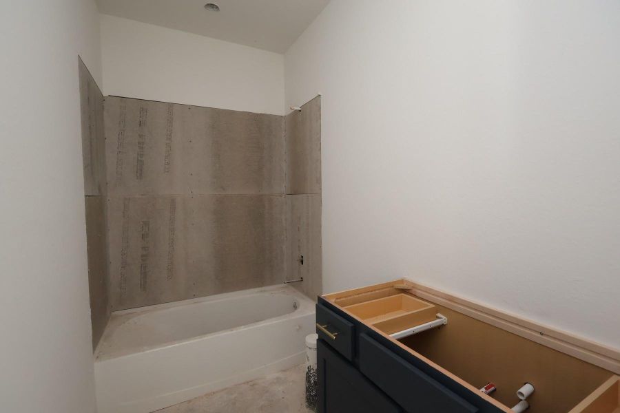 In-progress construction of a new home in Escondido - Terrace Collection, Magnolia, TX (Image 16).