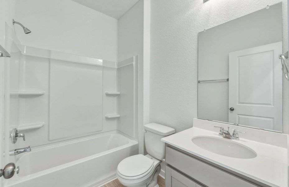 Furnished interior view inside a new home in Sonterra, Jarrell (Image 11).