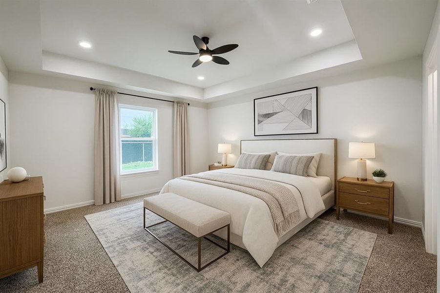 Furnished interior view inside a new home in , Gun Barrel City (Image 6). Furnished interior view inside a new home in , Gun Barrel City (Image 6).