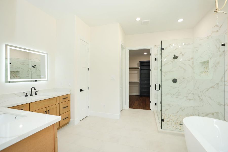 Furnished interior view inside a new home in , Magnolia (Image 12).