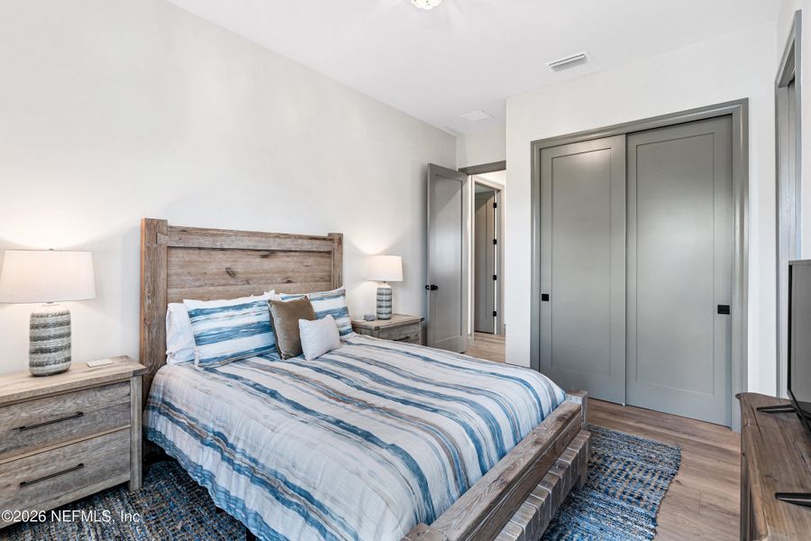 Furnished interior view inside a new home in , Palm Coast (Image 59).