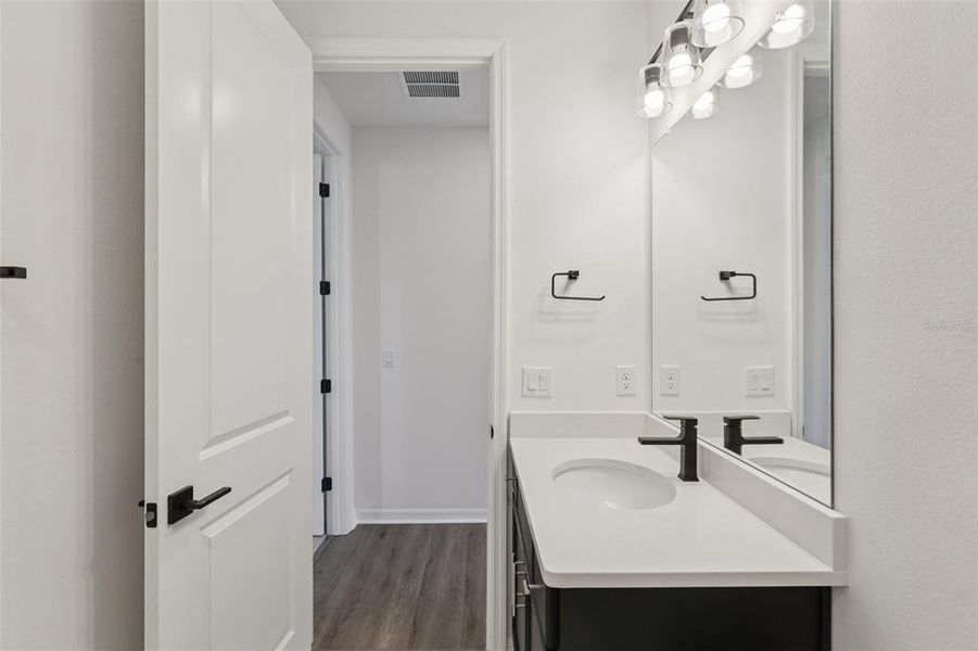 Furnished interior view inside a new home in Primrose at Longleaf, New Port Richey (Image 13).
